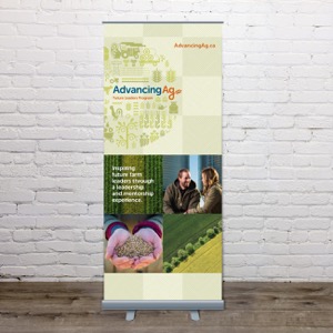 Alberta Wheat Commission Mentorship Pullup Banner