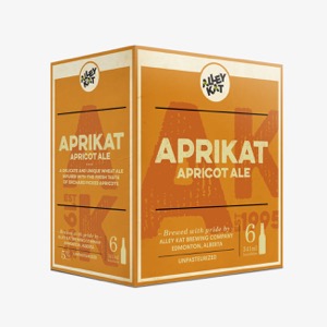 Alley Kat Brewery promotional pull up banner