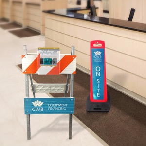 Canadian Western Bank in branch promotion