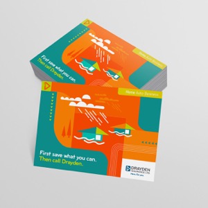 Drayden Insurance Post Cards