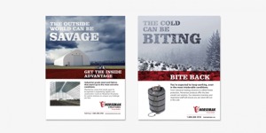 Norseman Structures print advertising