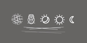 Skylark and Owl postcard