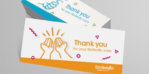 Stollerific Thankyou cards