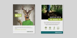 Work Wild Print Ads